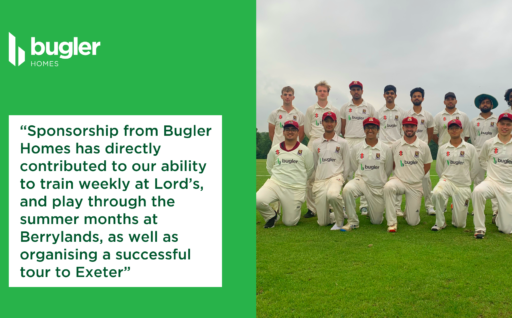 LSE Cricket Team Tour sponsored by Bugler Homes
